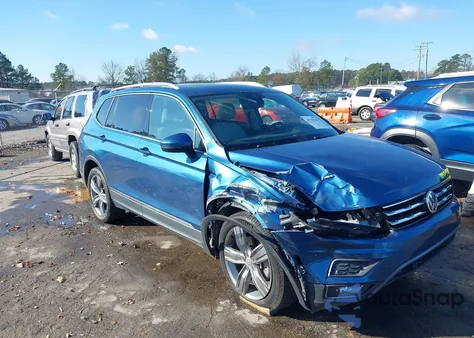 2020 Volkswagen Tiguan 2.0T Se/2.0T Se R-Line Black/2.0T Sel из США, поврежденный, VIN 3VV3B7AX2LM101264